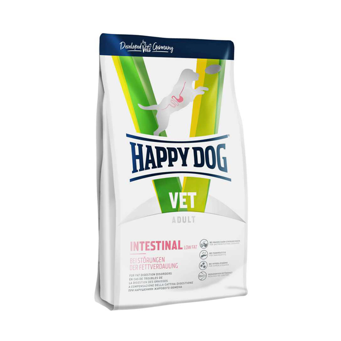 Happy Dog Kliniki Xira Trofi Skulou Vet Diet | INTESTINAL LOW FAT 4kg